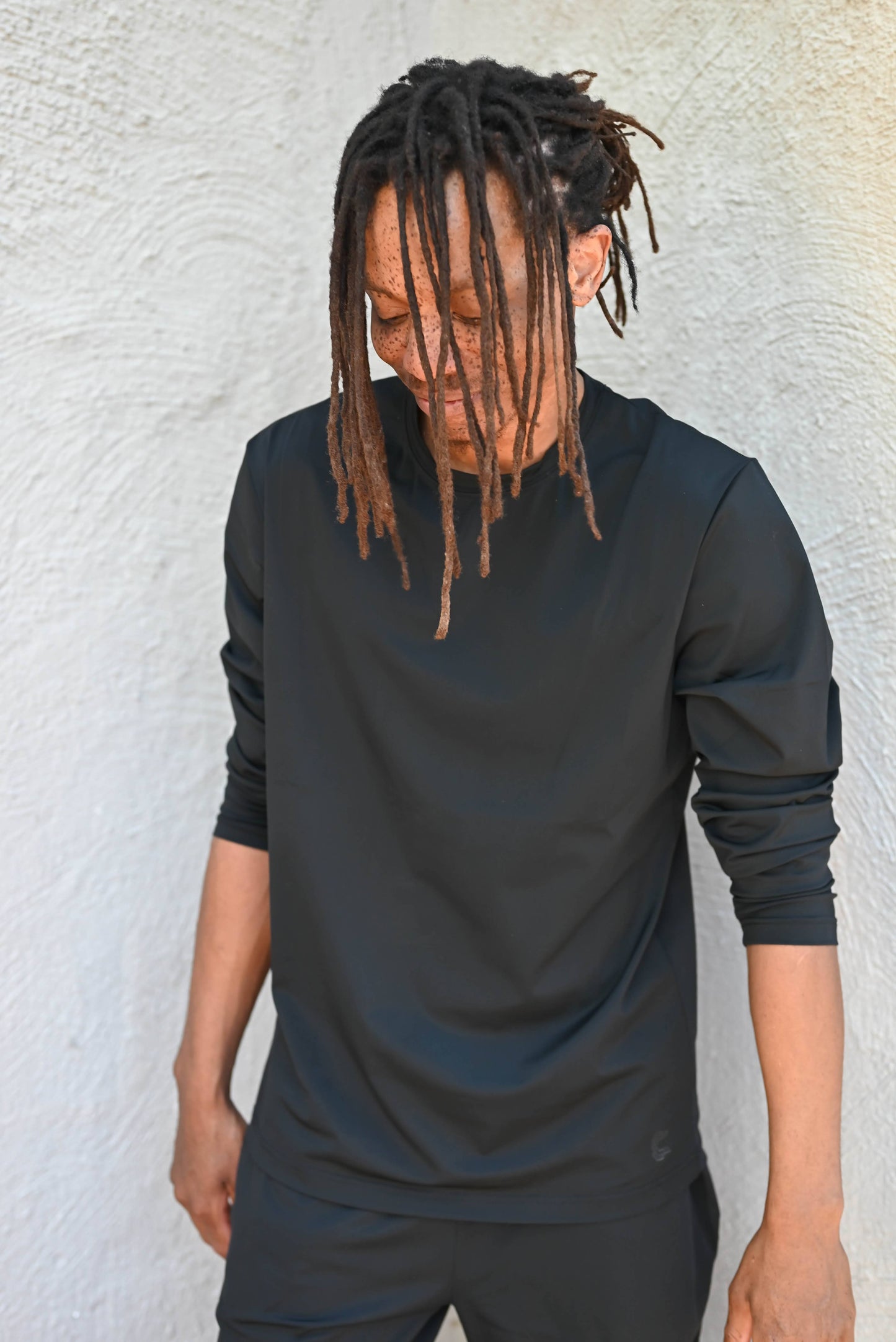 Long sleeve UPF 50+ top in Black