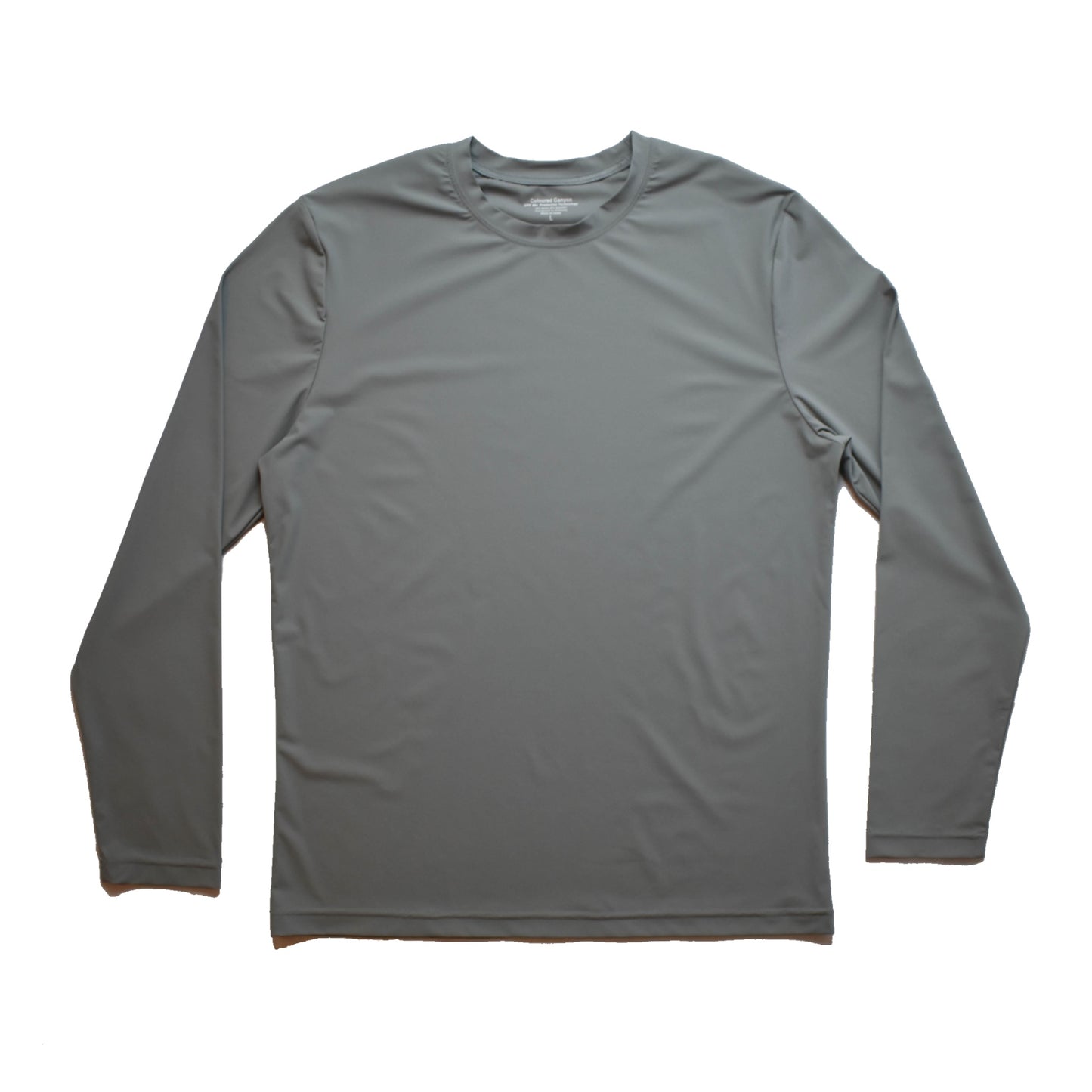 Men's UPF 50+ long sleeve top in Grey