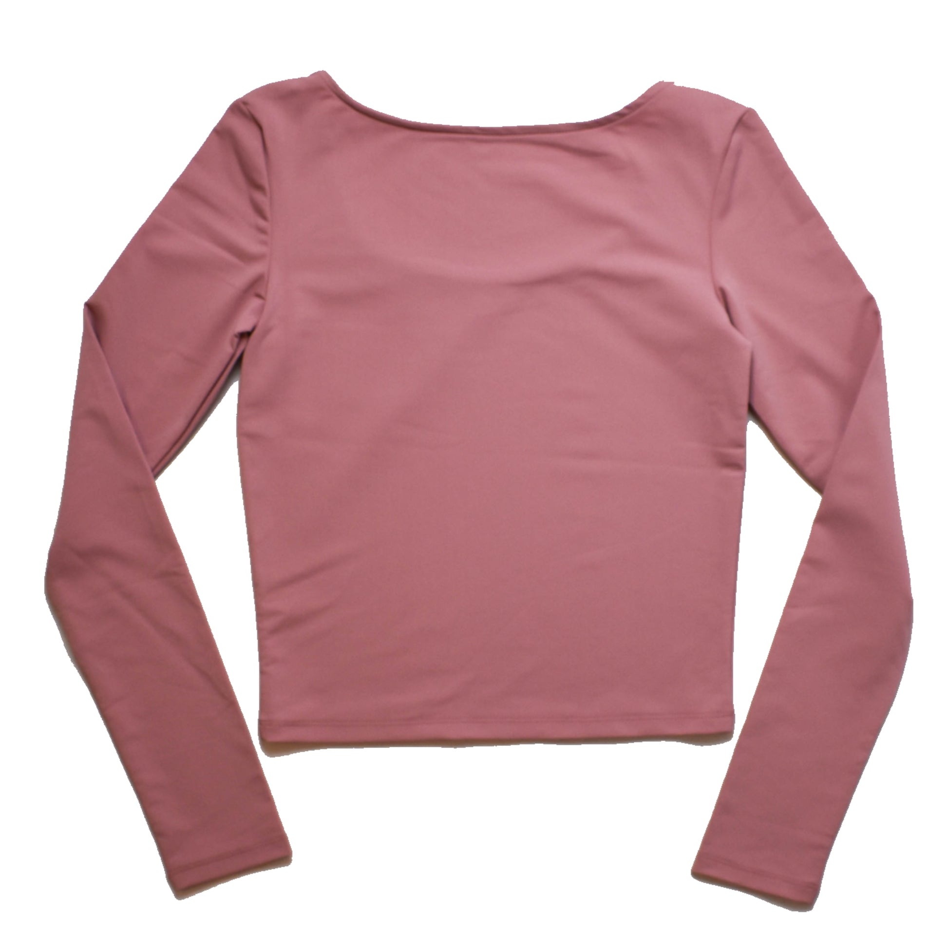 Rosa Rose Reversible High Neck and Scoop Neck UPF 50+ Women's Long Sleeve Versatile Sun Protective Top